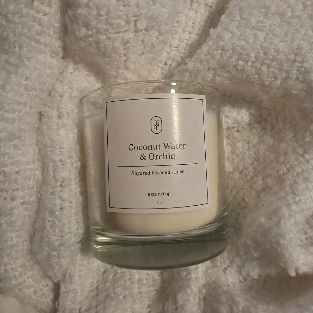 New Threshold Coconut Water & Orchid Scented Candle